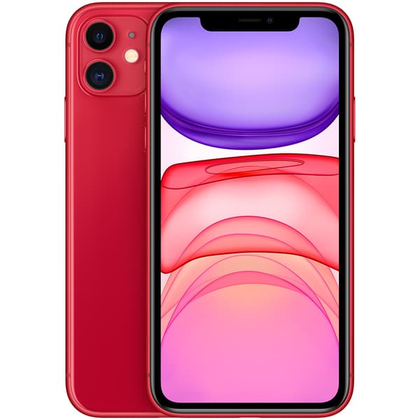 Kunnostettu iPhone 11 128 Gt, punainen (Tyydyttävä kunto)