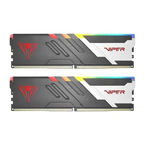 Patriot Viper Venom RGB 32 Gt (2 x 16 Gt) DDR5 6800 MHz, CL34 -muisti (XMP & EXPO) – PATRIOT