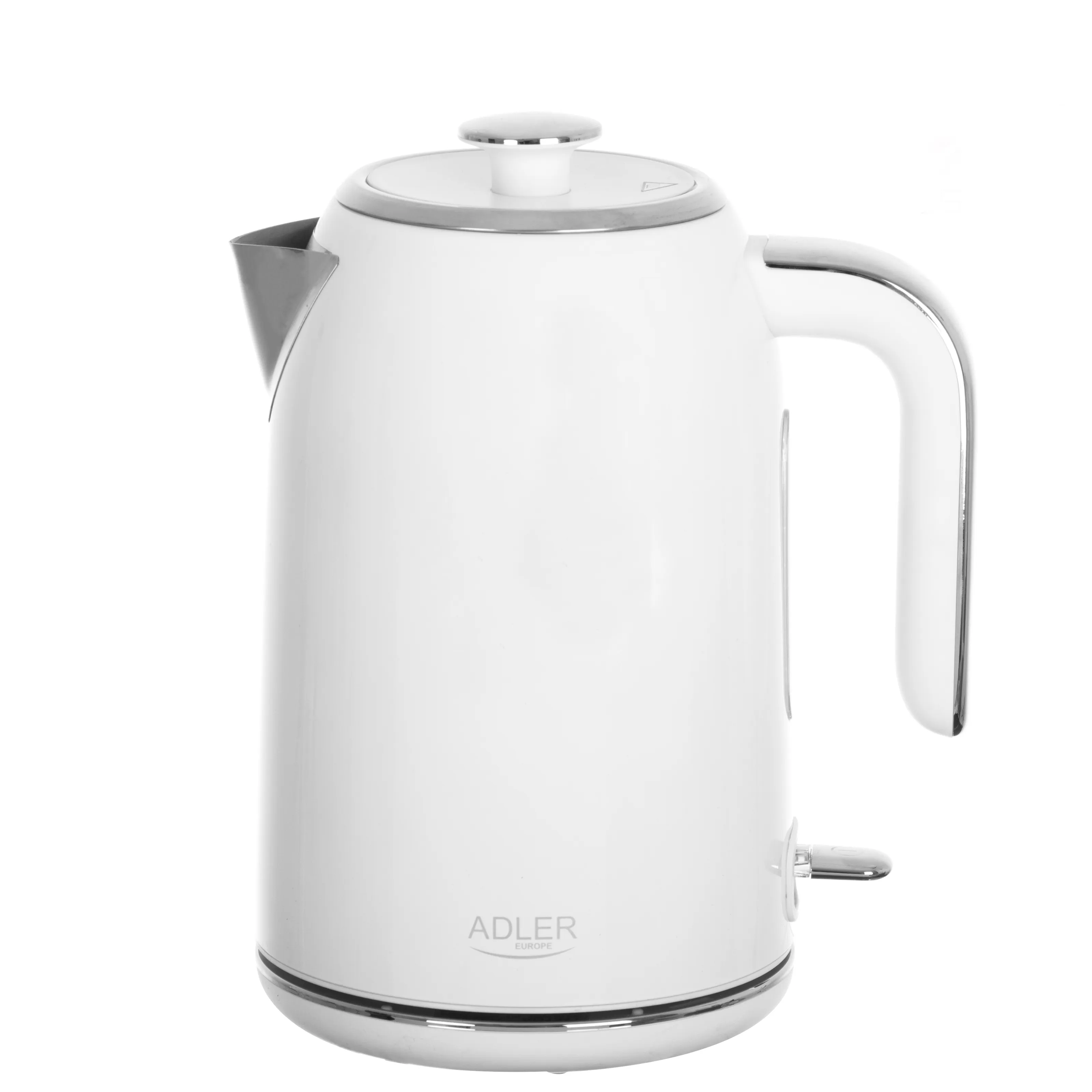 ADLER AD 1341 -vedenkeitin, 1,7 l, 2200 W, valkoinen