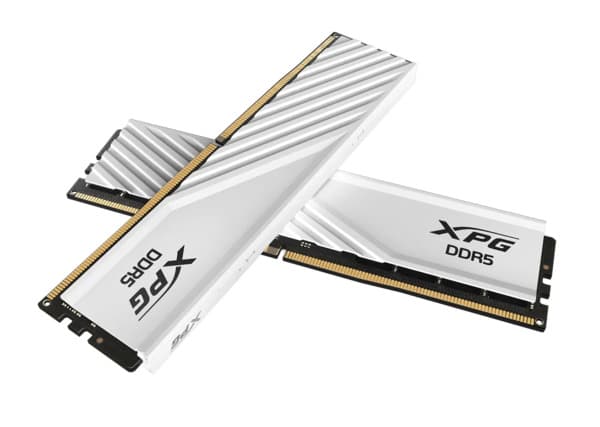 ADATA 32 Gt (2 x 16 Gt) DDR5 6400 MHz, CL32 -muisti, valkoinen (XMP/EXPO)