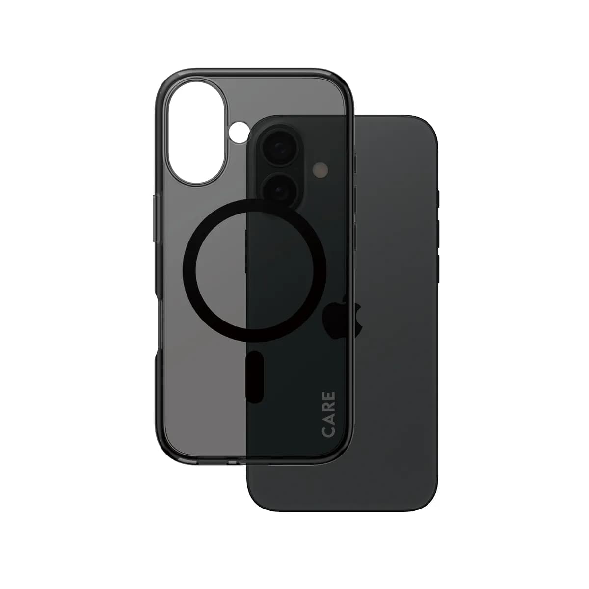Care by PanzerGlass iPhone 16 MagSafe Flagship -suojakuori, Smokey – Panzerglass