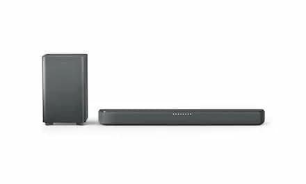 Philips TAB5309/10 2.1 soundbar -äänijärjestelmä, langattomalla subwooferilla, tummanharmaa