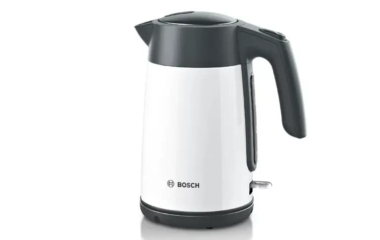 Bosch TWK7L461 -vedenkeitin, 1,7 l, 2400 W, valkoinen