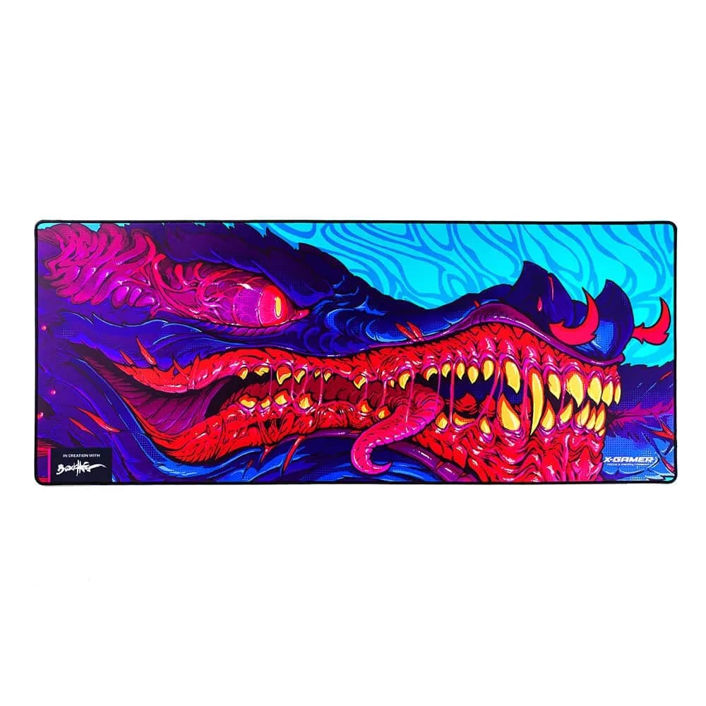 X-GAMER Dragon Fin -pelihiirimatto, 1100x450 mm, Dragon Fin