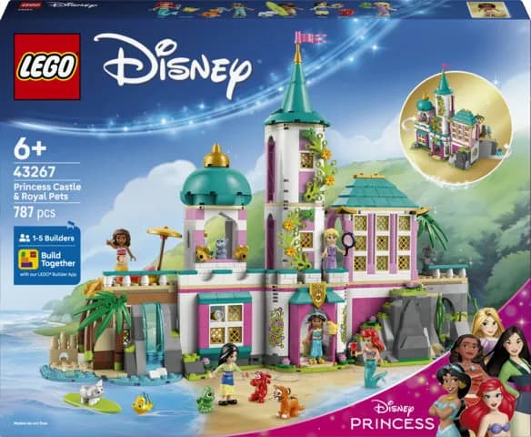 LEGO Disney Prinsessalinna ja kuninkaalliset lemmikit 43267