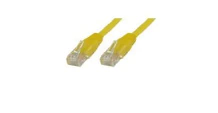 MicroConnect Cat6 U/UTP RJ45 10m -verkkokaapeli, keltainen – Microconnect