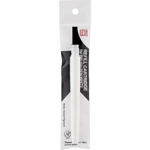 Zig Brush Pen refill White – ZIG