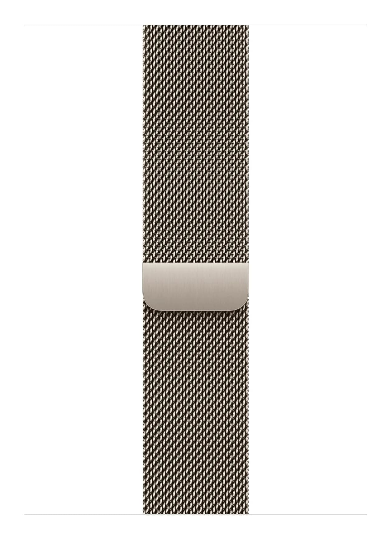 APPLE 46mm Natural Milanese Loop - M/L – Apple