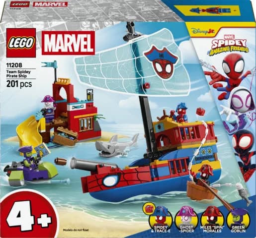 LEGO Marvel Spideyn tiimin merirosvolaiva 11208 – LEGO