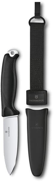 Victorinox Venture bushcraft-veitsi, 105 mm, musta – Victorinox