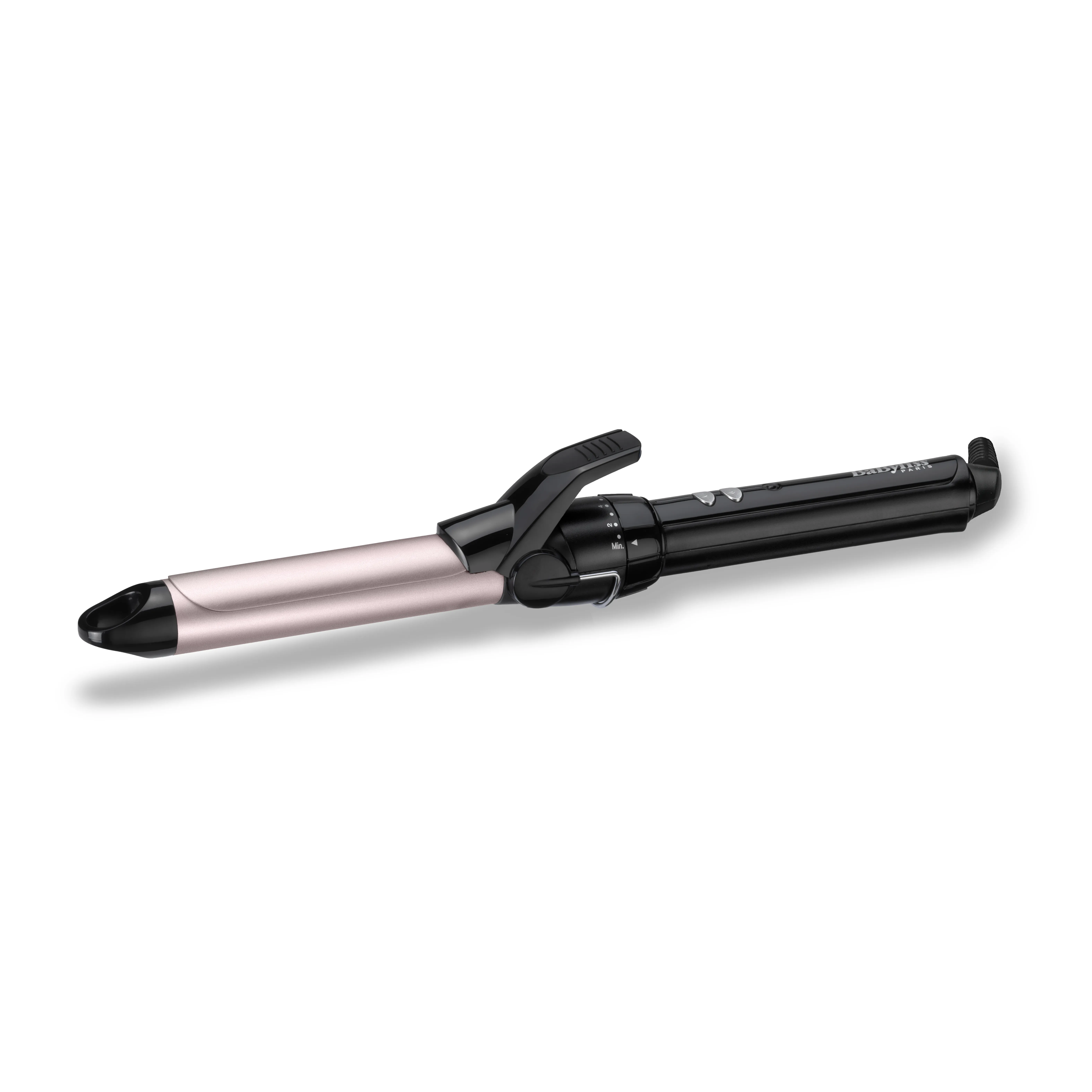 Babyliss C325E Pro 180 Sublim Touch -puikkokiharrin, Musta/Vaaleanpunainen