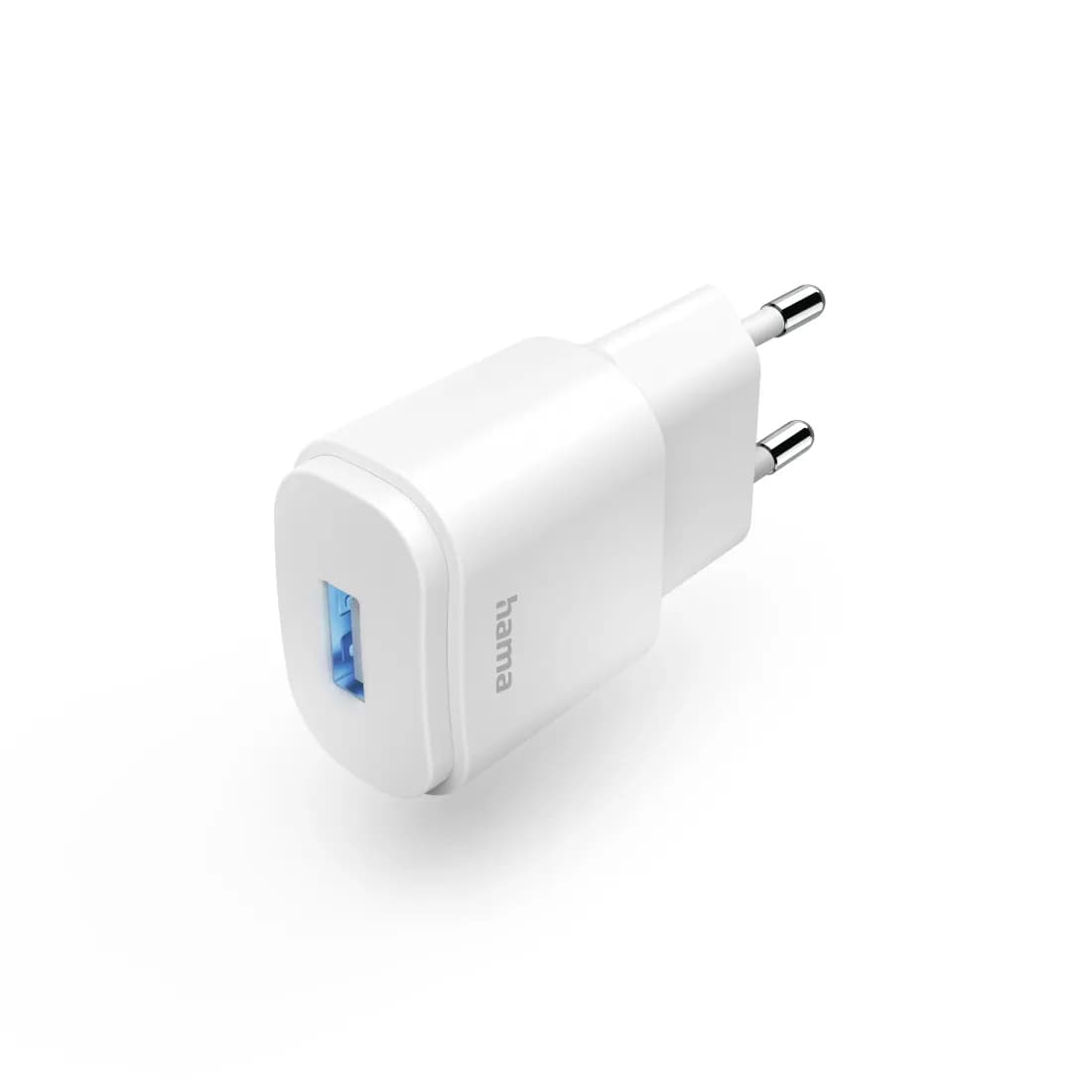 Hama Charger with USB-A Socket, 6 W, white