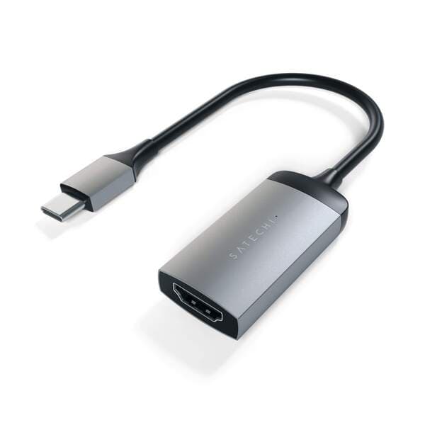 Satechi USB-C – HDMI -adapteri, Tähtiharmaa
