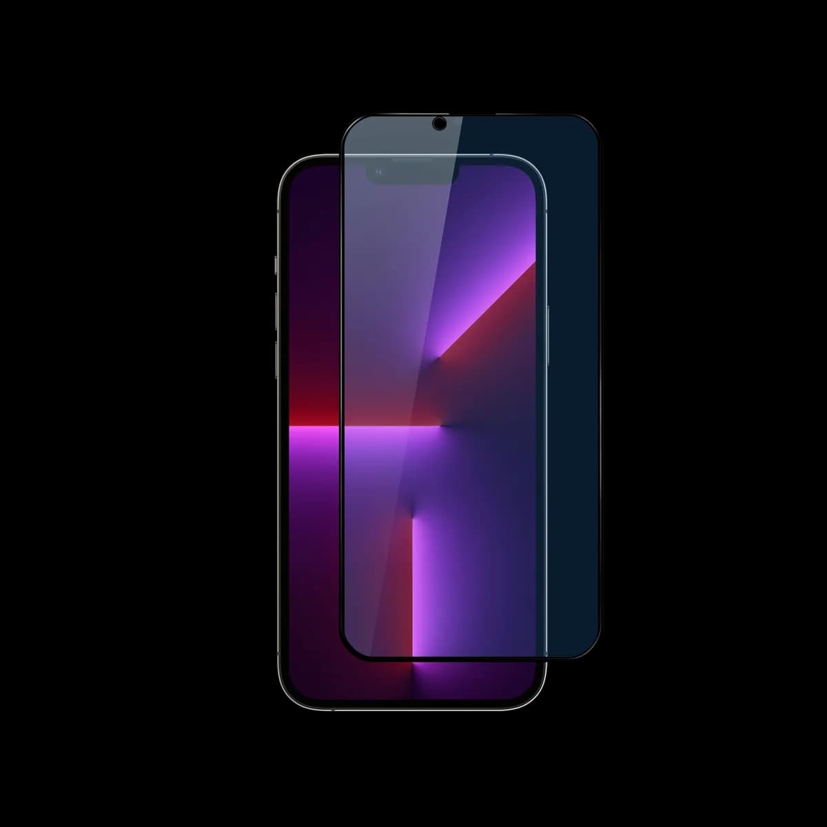 Epico 3D+ Glass Blue Light Protection, iPhone 13 / 13 Pro / 14 / 16e -panssarilasi