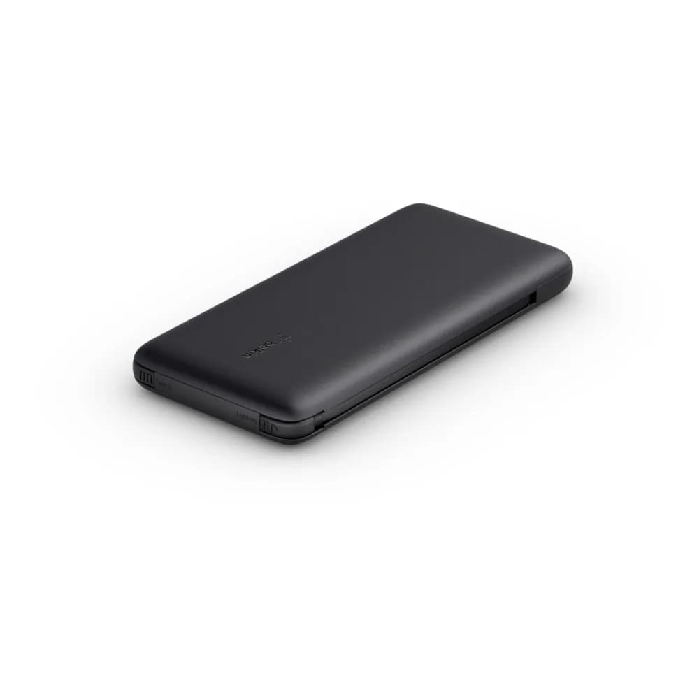 Belkin Boost Charge with Integrated Cables -varavirtalähde, 10000 mAh, Musta – Belkin