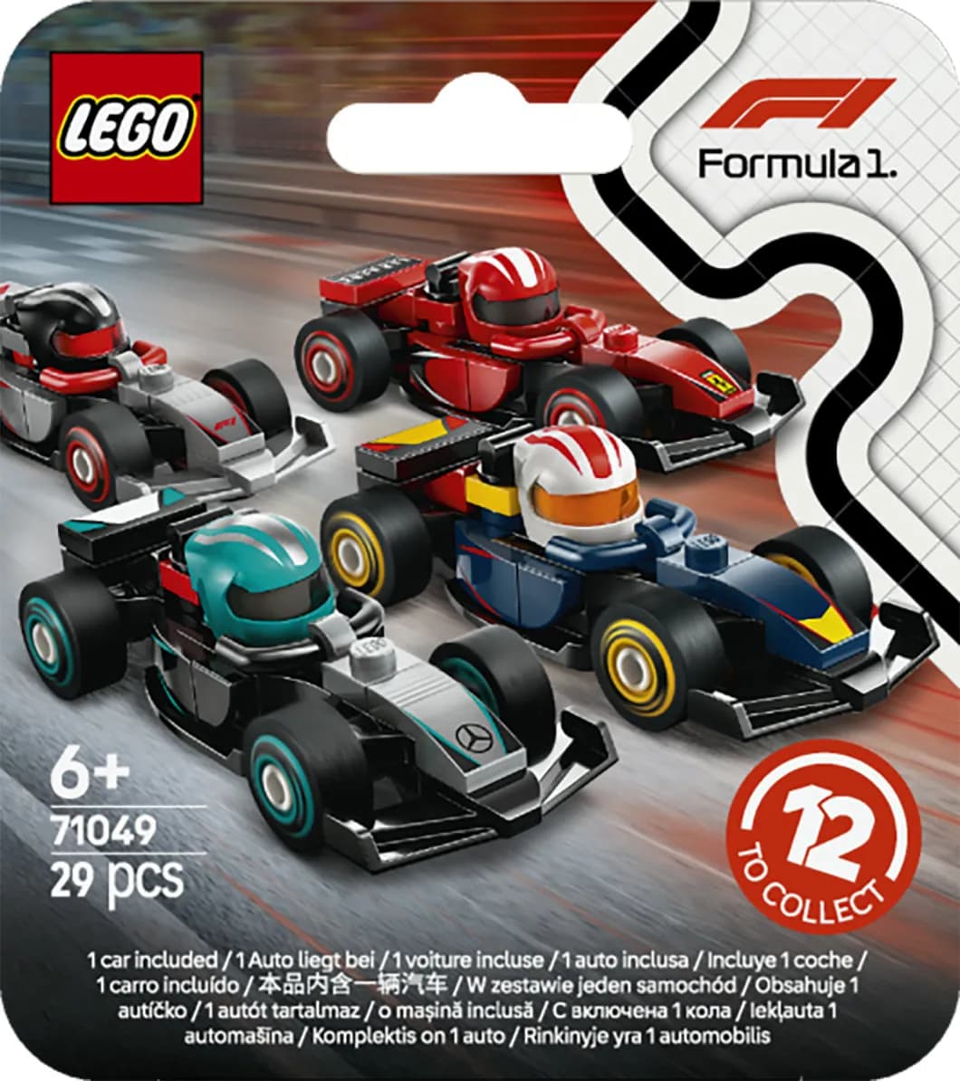 LEGO Formula 1 Keräiltävä F1-kilpa-auto 71049