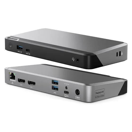 ALOGIC PRIME DX2 Dock - Universal dockningsstation med dubbla 4K och 100W PD – Alogic
