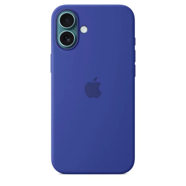 Apple iPhone 16 Plus, MagSafe -silikonikuori, Ultra­mariini – Apple