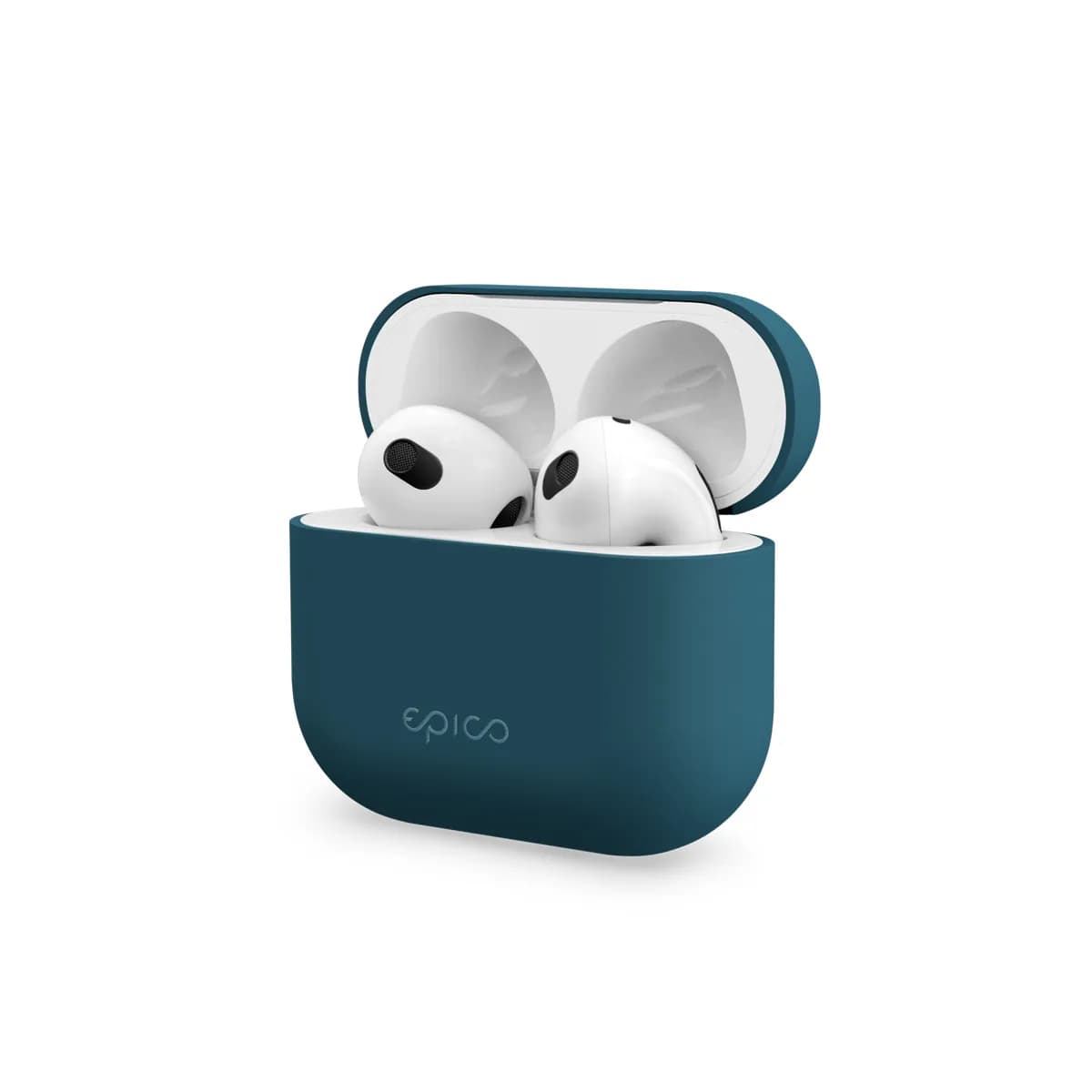 Epico Silicone Cover, AirPods (3rd Gen) -suojakuori, tummansininen
