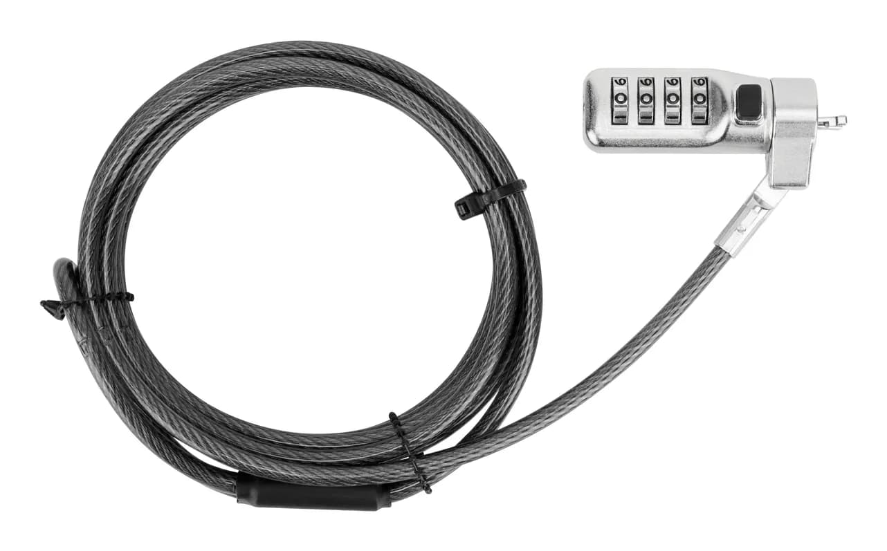 TARGUS DEFCON Compact Resettable Combination Retail Lock – Targus