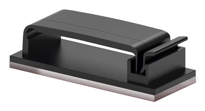 DESIRE2 Cable Clips Tidy x10 Black