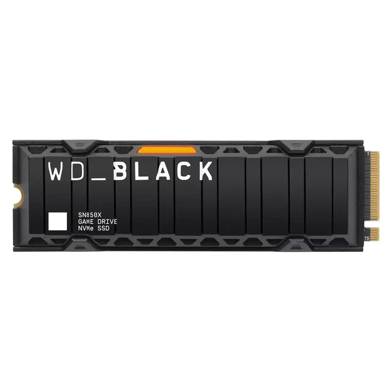 WD Black SN850X Heatsink 1 Tt M.2 NVMe -SSD-levy – WESTERN DIGITAL