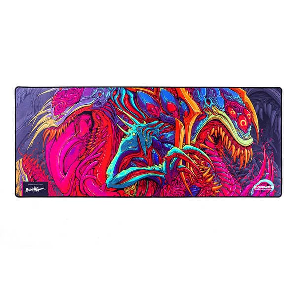 X-ZERO Hyper Beast -pelihiirimatto, 1100x450 mm