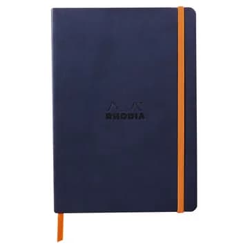 Rhodiarama soft A5 midnight ruled ivory – RHODIA