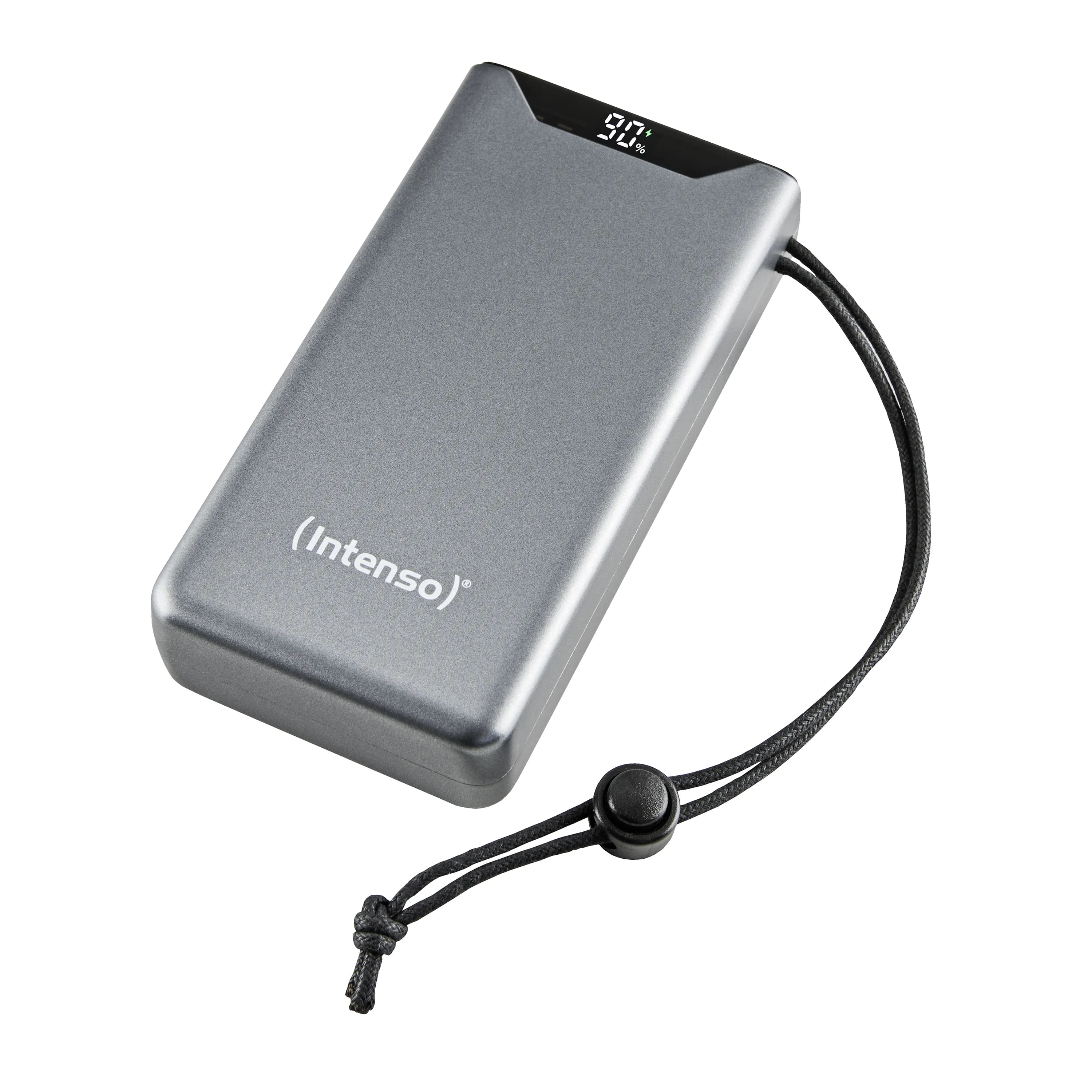 Intenso F20000 -varavirtalähde, 20000 mAh, Harmaa – Intenso