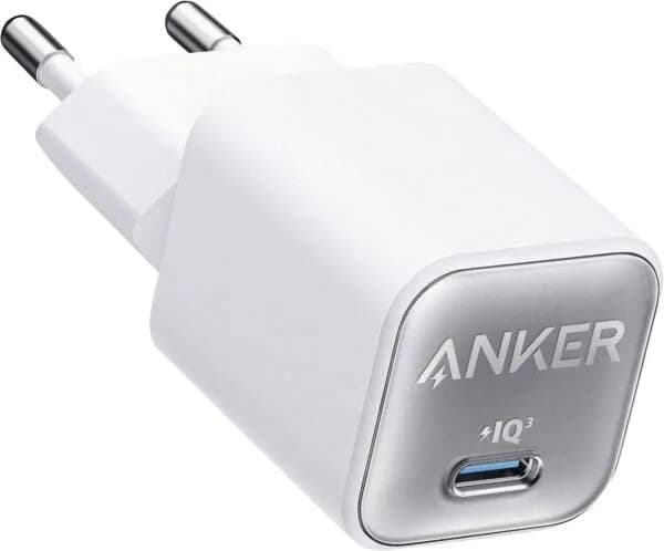 Anker Nano USB-C (30W) - Seinälaturi, simpukanvalkoinen – Anker