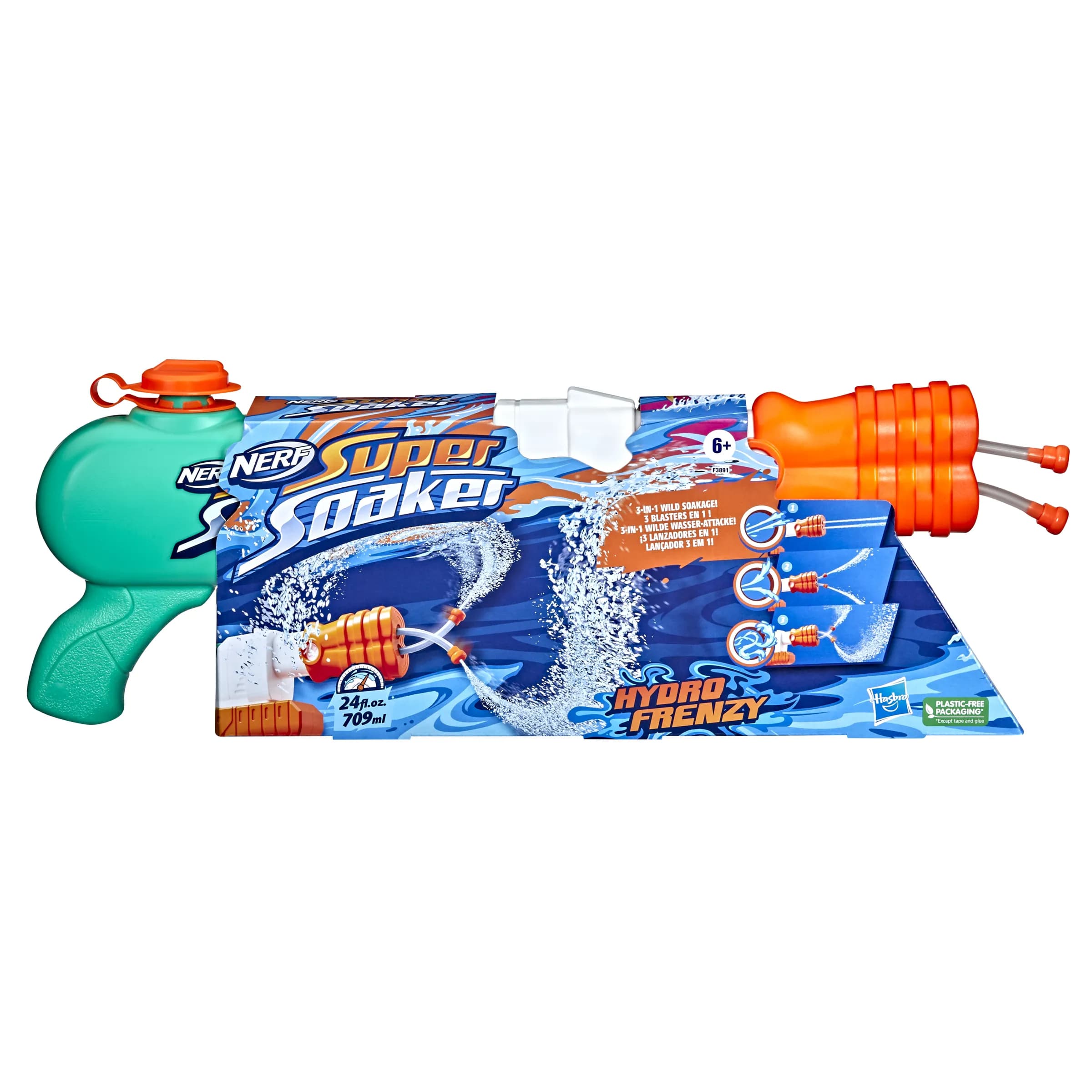 Nerf Super Soaker Hydro Frenzy -vesipyssy – Nerf