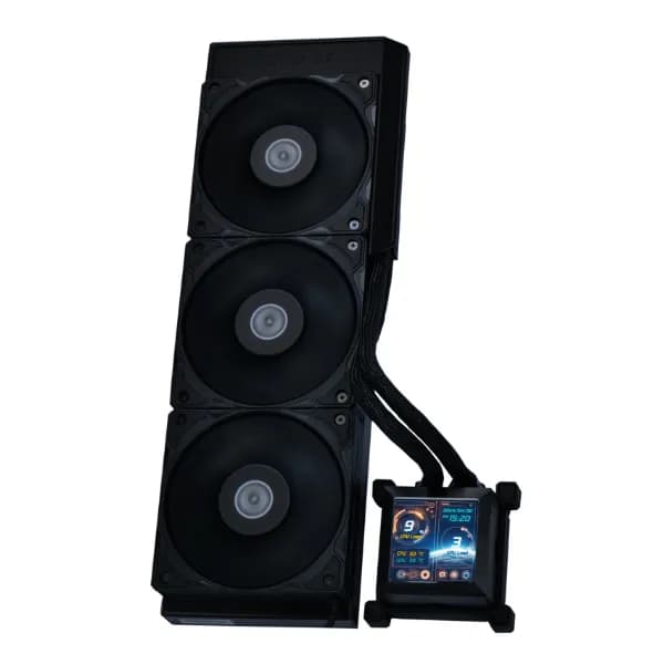 Lian Li HydroShift LCD 360N 360mm ARGB -nestejäähdytin, musta – Lian-Li