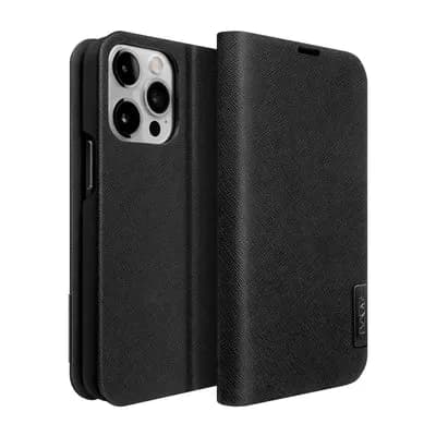 LAUT PRESTIGE FOLIO case for iPhone 14 Pro Black – LAUT
