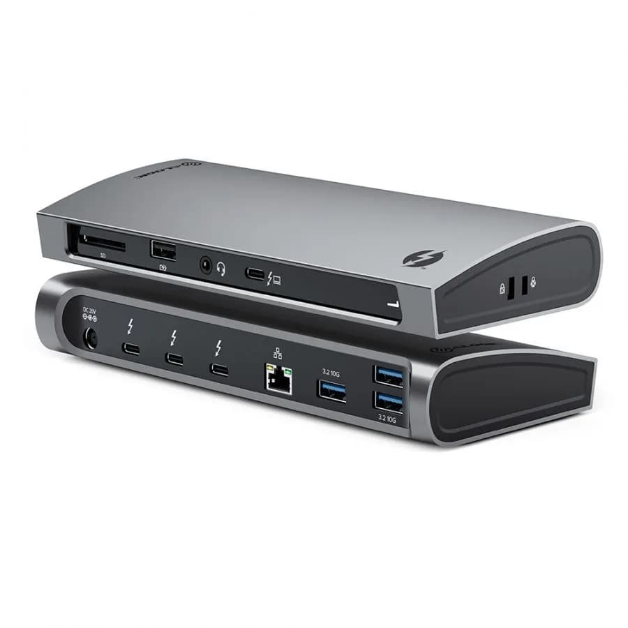 ALOGIC Thunderbolt 4 BLAZE Docking Station  Triple Thunderbolt Outputs – Alogic