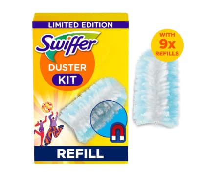 Swiffer Duster -pölyhuiskun vaihtoliinat, 9 kappaletta