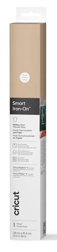 Cricut Smart Iron-On 33x91cm (Gold) – CRICUT