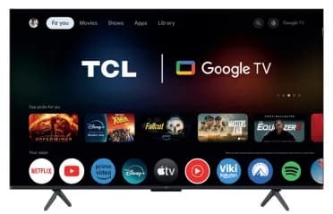 TCL 50C61K 50" 4K QD-Mini LED Google TV, 144 Hz, HDR10+, Dolby Vision IQ, metallic – TCL