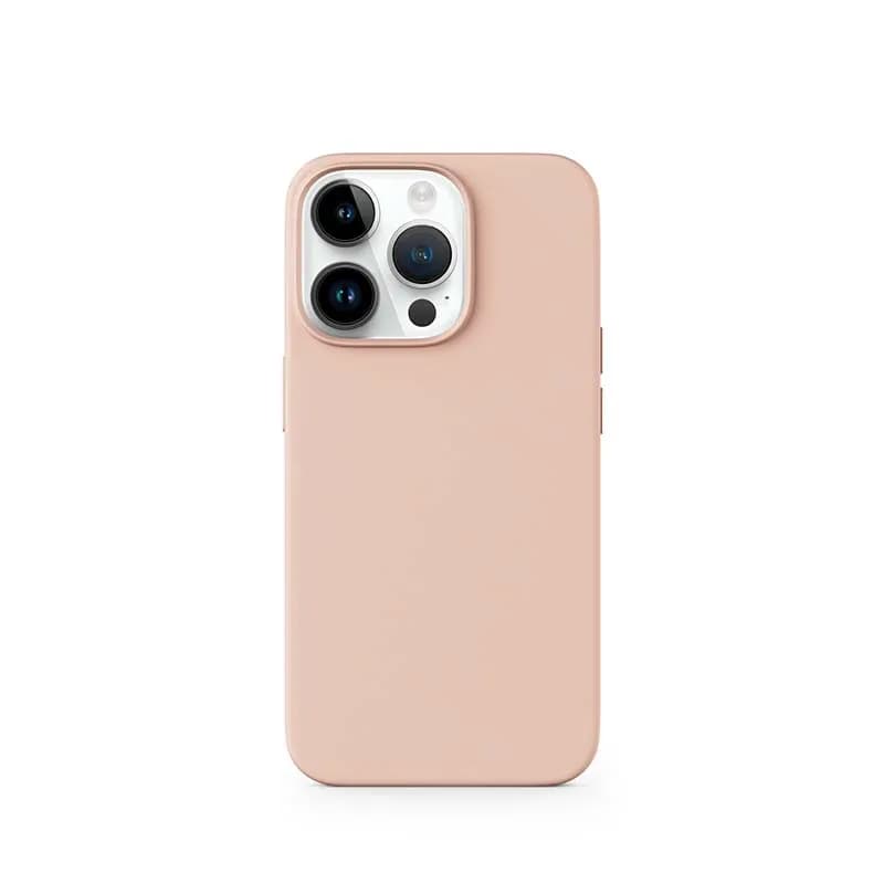 Epico Mag+ Silicone, iPhone 15 Pro -suojakuori, Vaaleanpunainen – EPICO