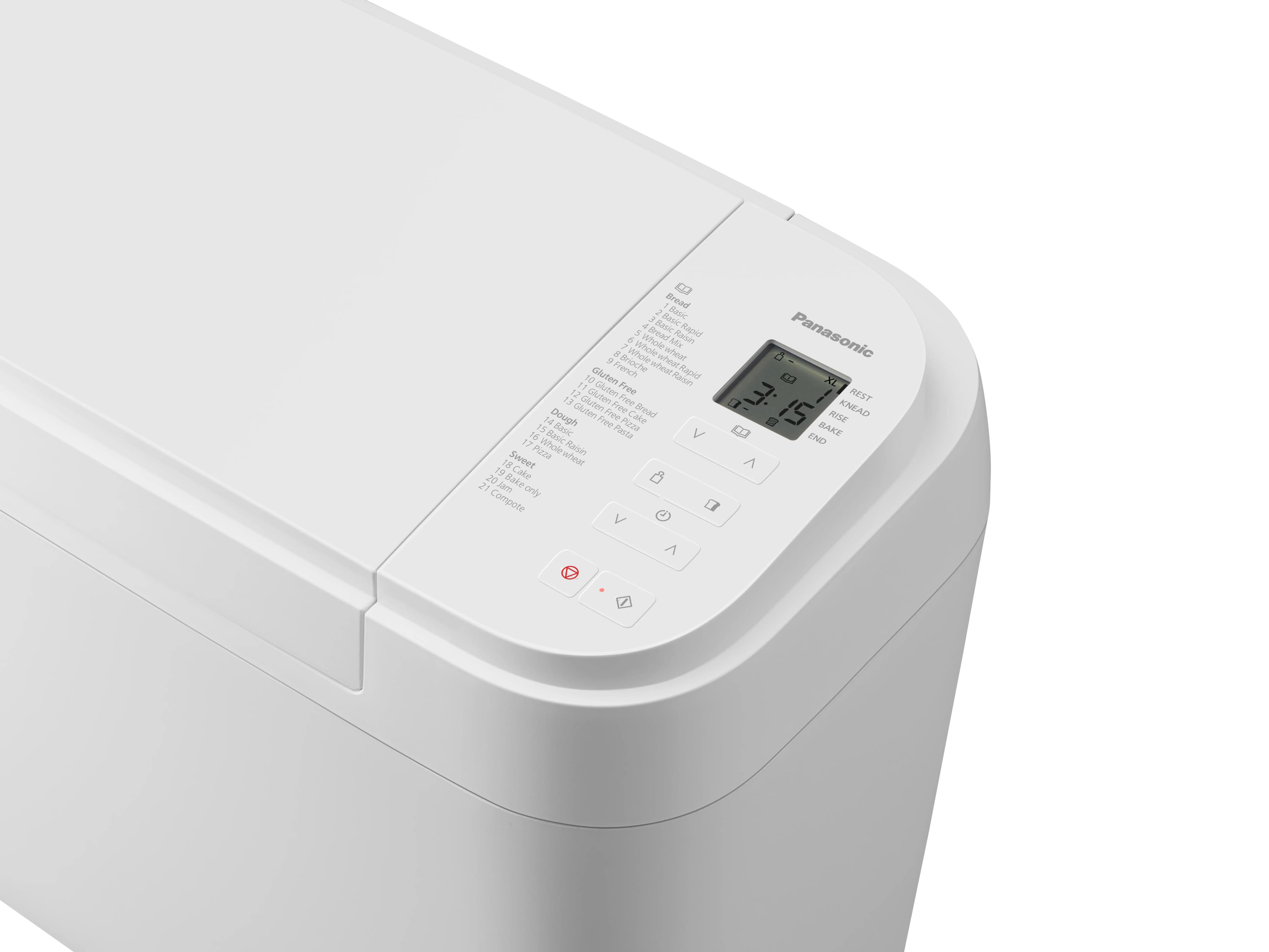 panasonic SD-B2510 -leipäkone, Valkoinen – Panasonic