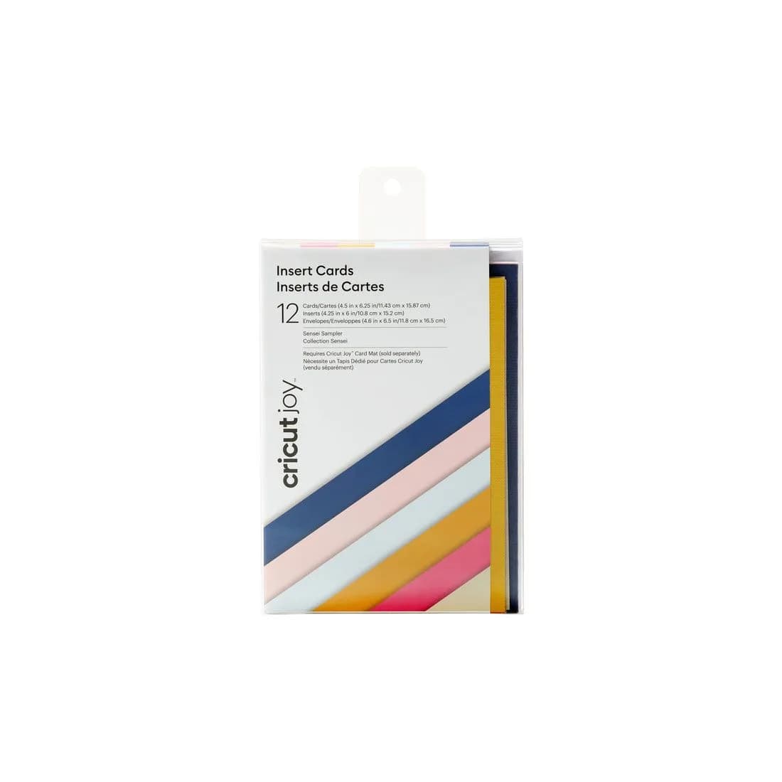 Cricut Joy Kortti-insertit A6 11,4 cm x 15,9 cm, Sensei, 12 kpl – CRICUT
