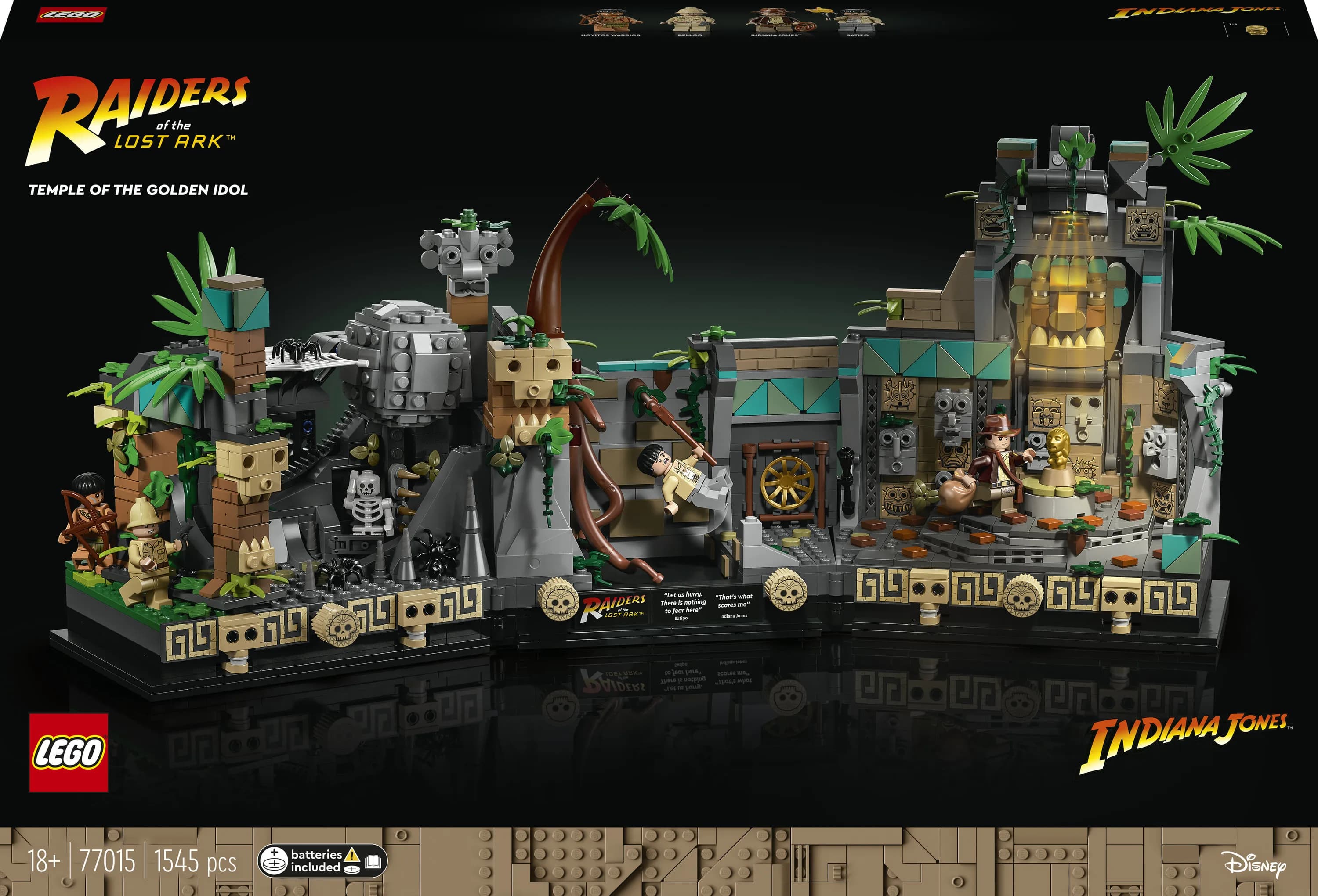 LEGO Indiana Jones Temple of the Golden Idol 77015 – LEGO