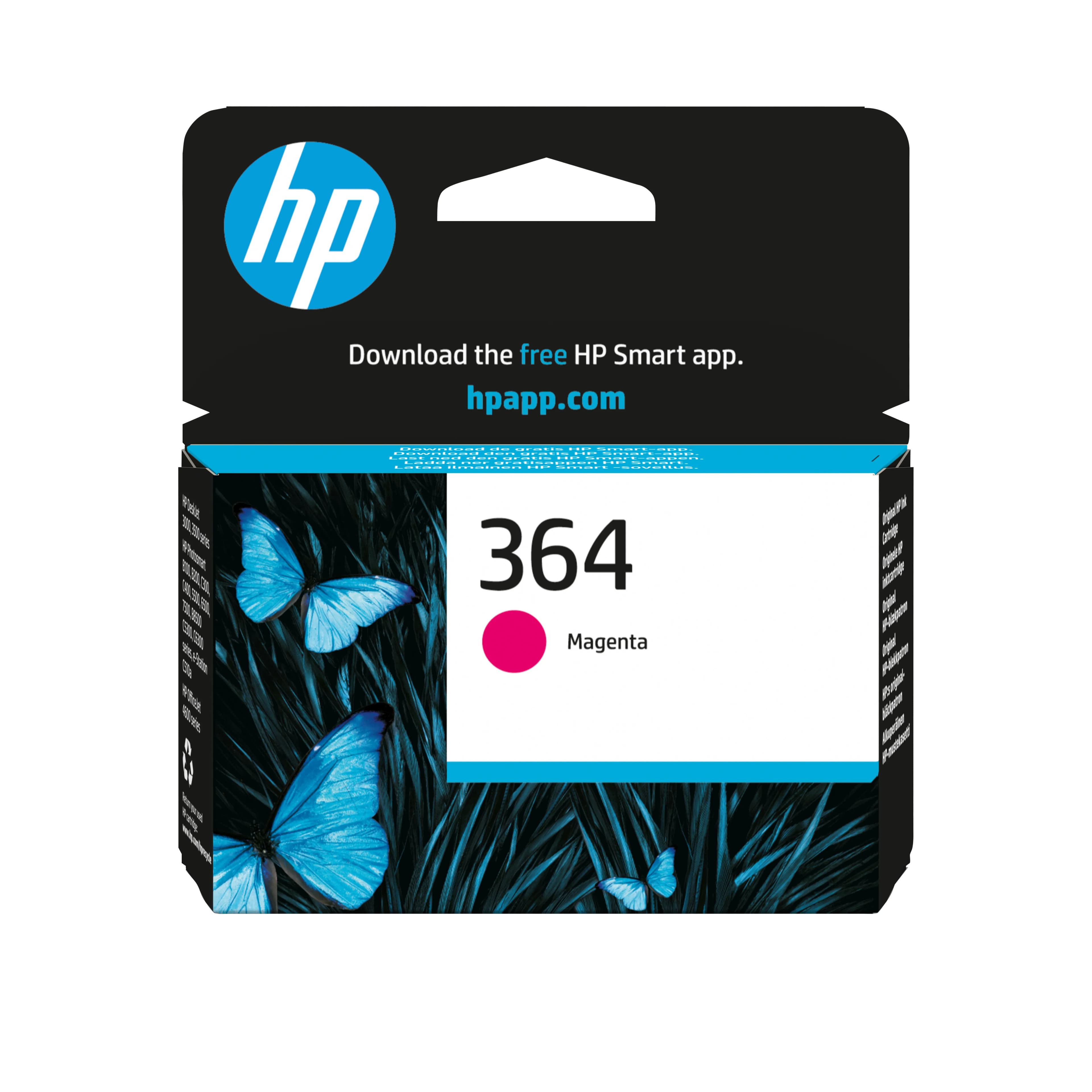 HP 364 -mustekasetti, 3 ml, magenta