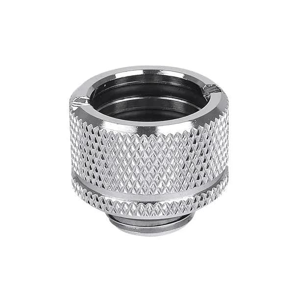 Thermaltake Pacific G1/4 PETG Tube 16mm OD Adapter - Chrome