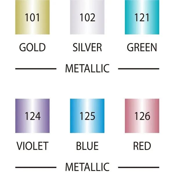ZIG Calligraphy Metallic 6-set – ZIG