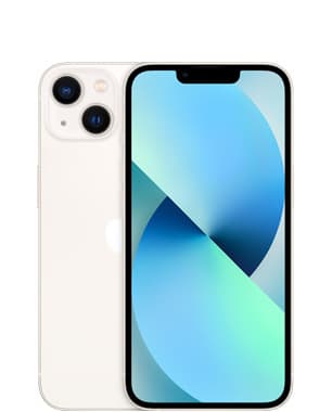 Kunnostettu iPhone 13 256 Gt, tähtivalkea (Erinomainen kunto)