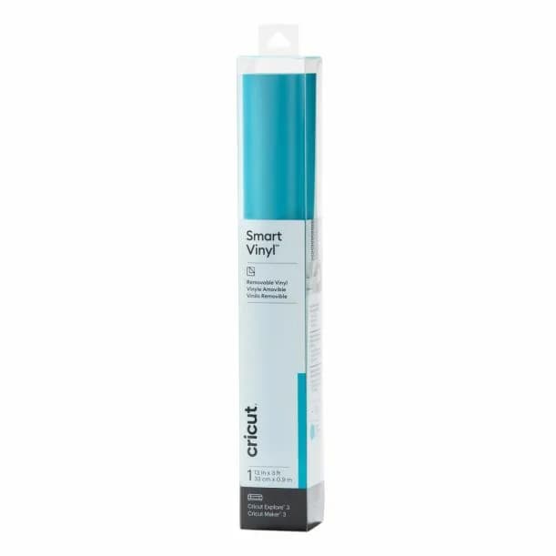 Cricut Smart Vinyl Removable 33x91cm 1 sheet (Aqua) – CRICUT