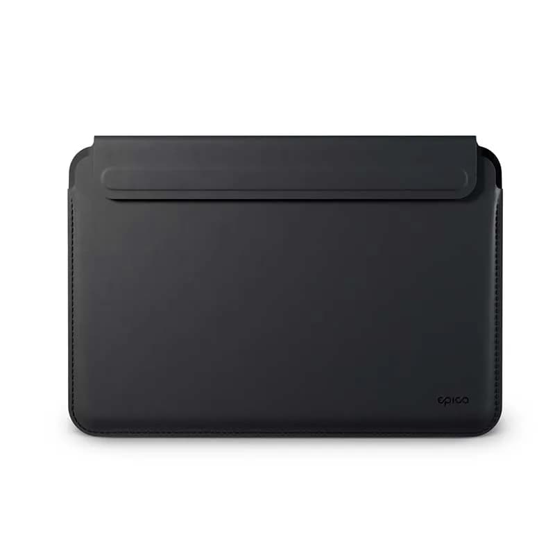 EPICO Leather Sleeve for MacBook Pro 16" - black – EPICO