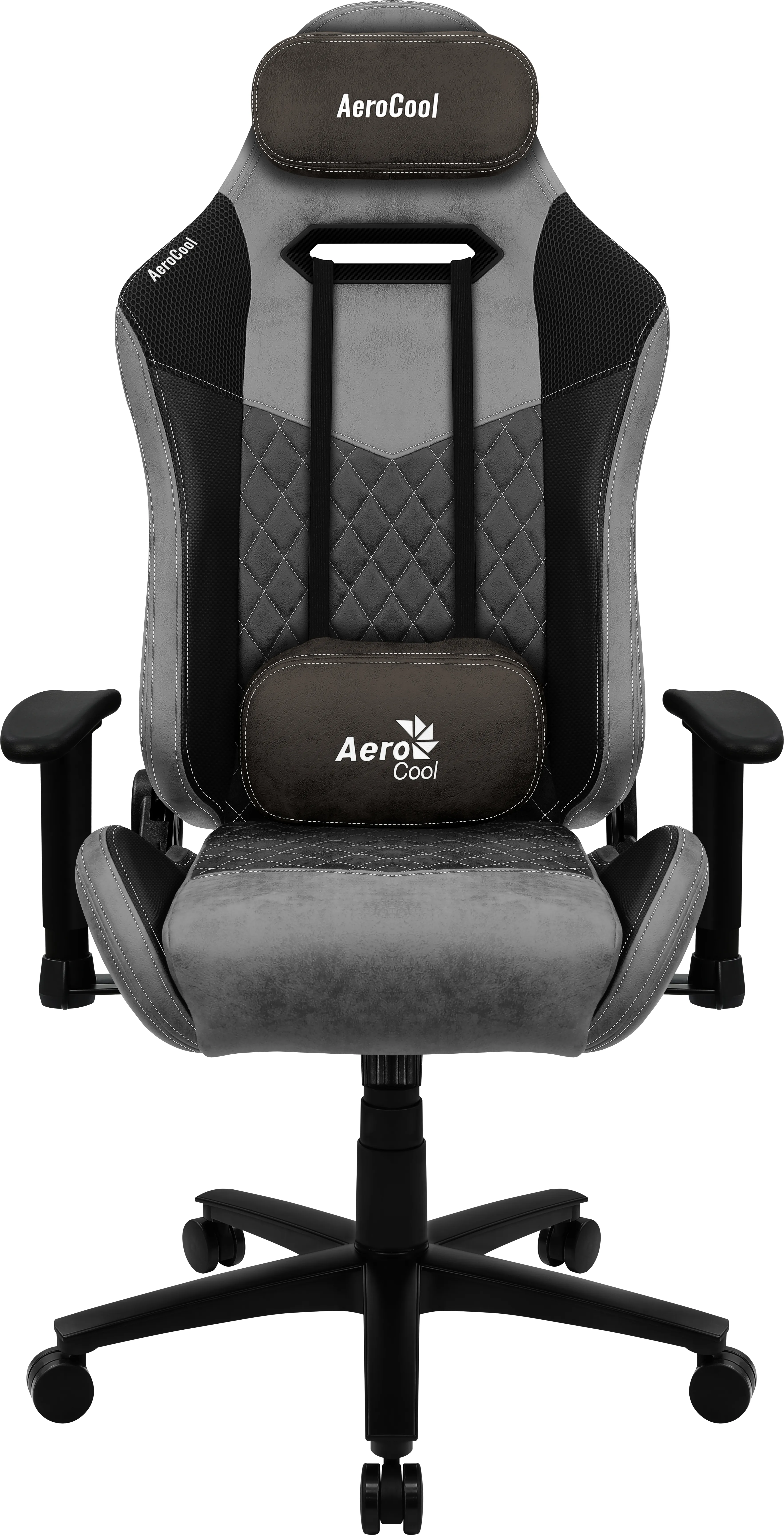 AeroCool DUKE -pelituoli, musta/harmaa – AEROCOOL