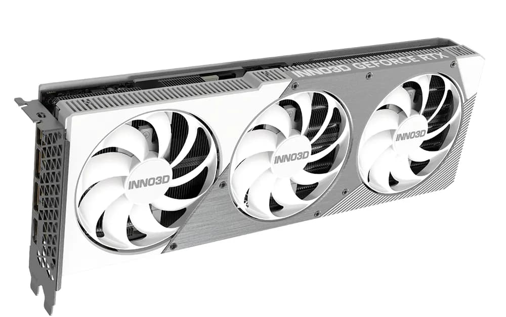 Inno3D GeForce RTX 5070 Ti X3 White 16 Gt OC -näytönohjain – INNO3D