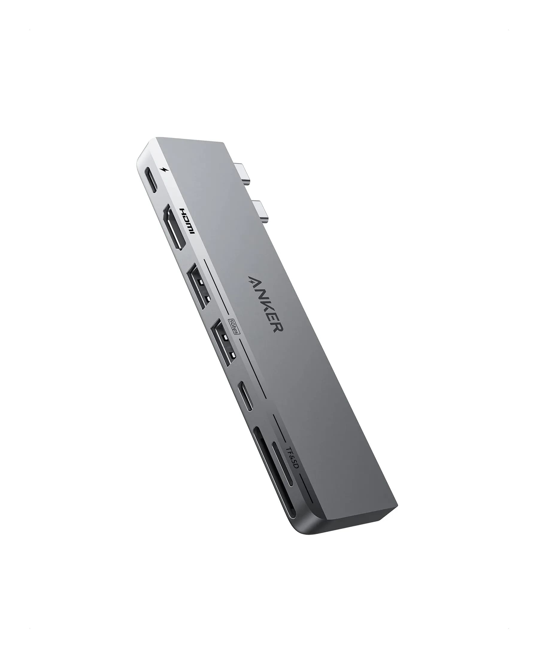 Anker 547 USB-C Hub 7-in-2 for MacBook Gray – Anker